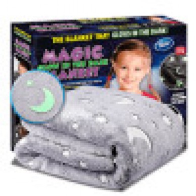Magic Glow - pătură care strălucește în întuneric